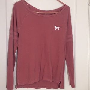 Pink long sleeve shirt